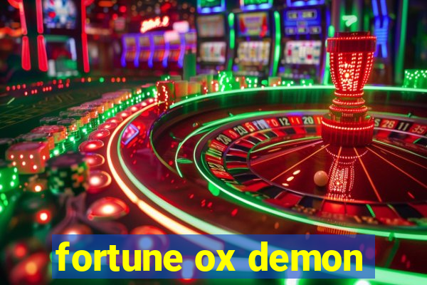 fortune ox demon